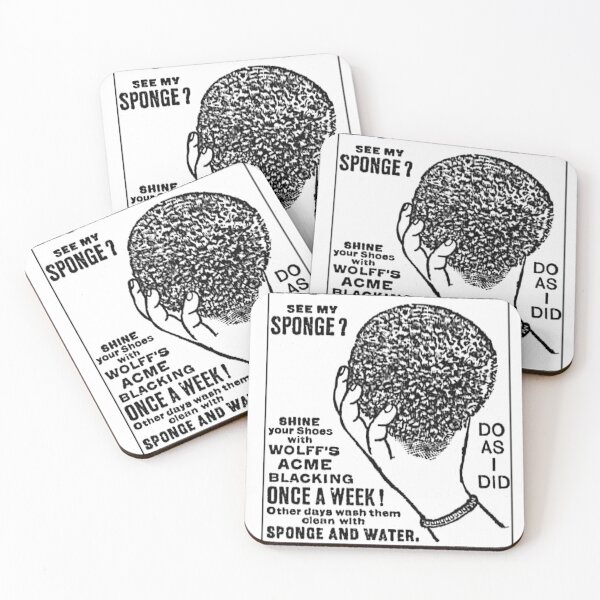 Item preview, See My Sponge? Old Shoe Shine Advertisement designed and sold by eeg224.