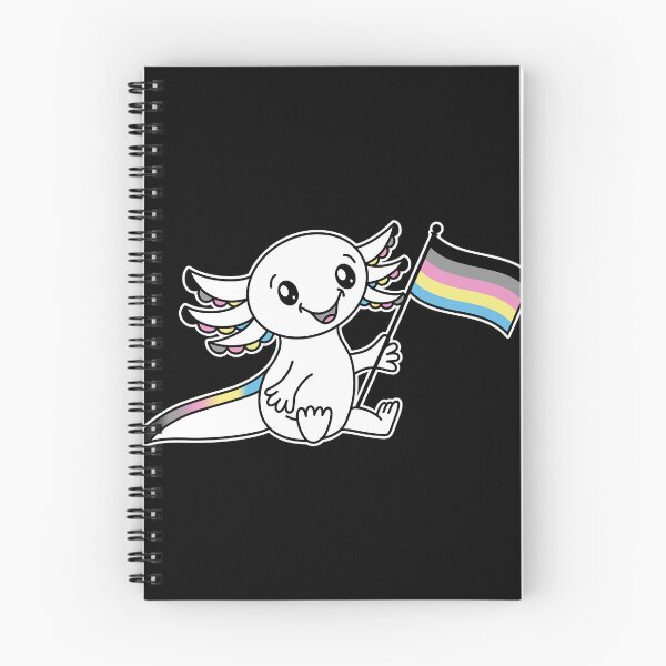 Item preview, Cute Axolotl with Polygender Pride Flag LGBTQ+ designed and sold by JoyfulJen.