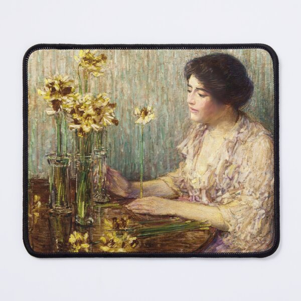 Item preview, childe hassam artist, childe hassam art, childe hassam artwork, childe hassam paintings, painter childe hassam, childe hassam prints designed and sold by rosa-reid.