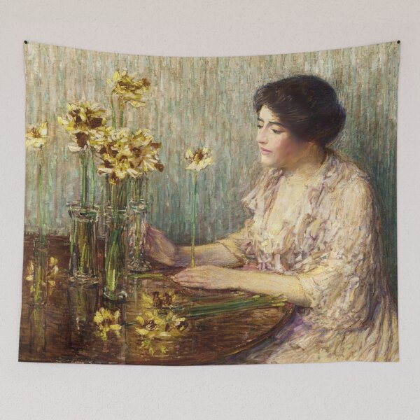 Item preview, childe hassam artist, childe hassam art, childe hassam artwork, childe hassam paintings, painter childe hassam, childe hassam prints designed and sold by rosa-reid.