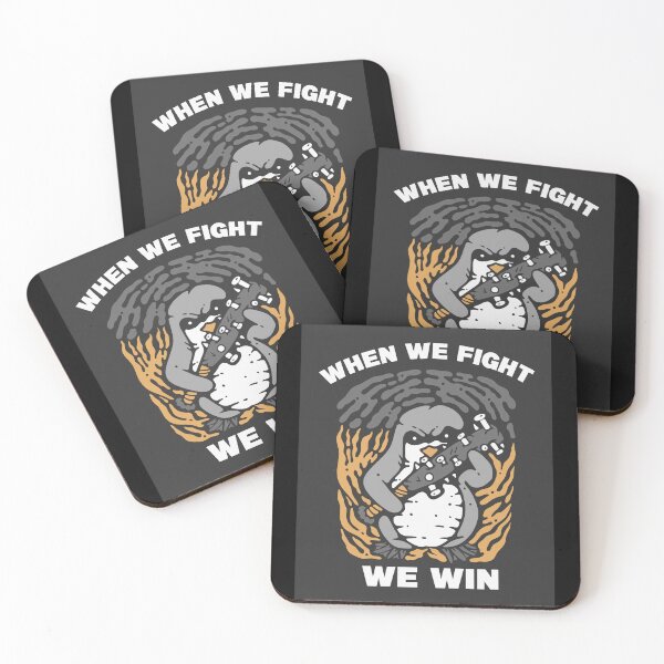 Item preview, When We Fight We Win designed and sold by SDDP.