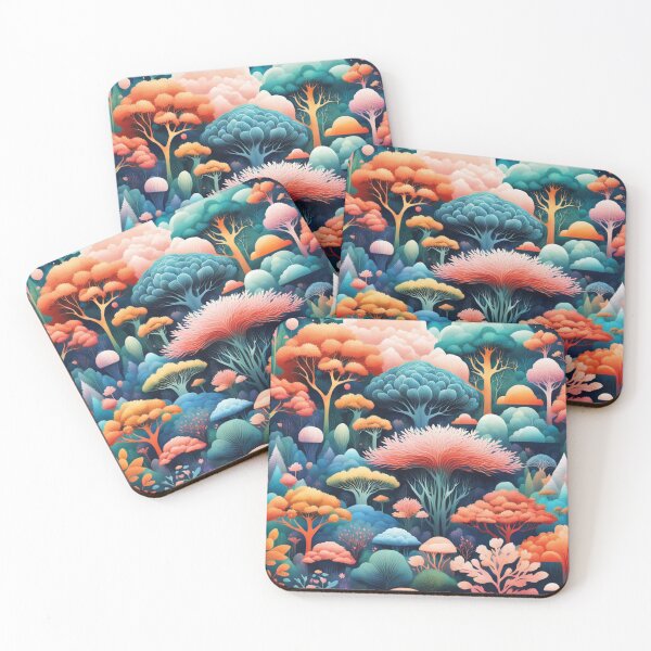 Item preview, Enchanted Forest of Colors designed and sold by ZenOfAIarts.