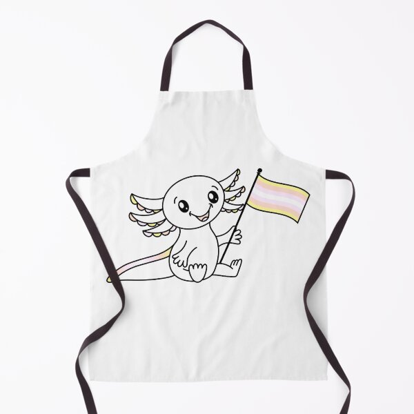 Item preview, Cute Axolotl with Pangender Pride Flag LGBTQ+ designed and sold by JoyfulJen.