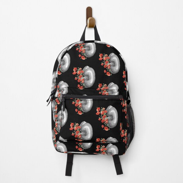 Item preview, Kidney and floral red poppies: the fragrant symbols of love and renal health! designed and sold by Collagedream.