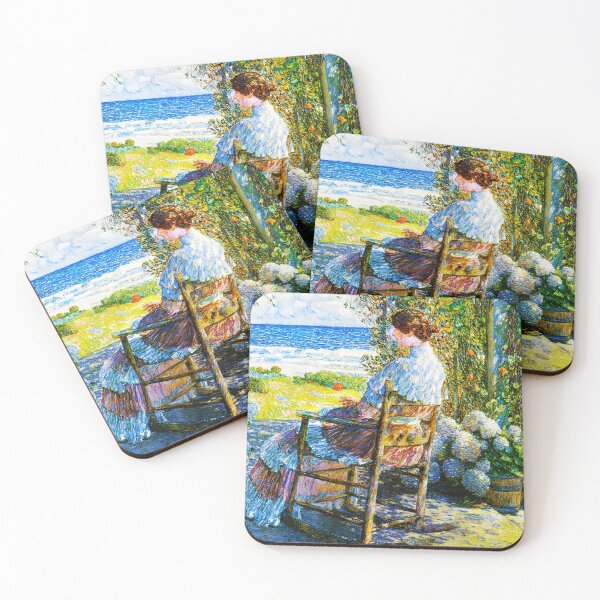 Item preview, childe hassam artist, childe hassam art, childe hassam artwork, childe hassam paintings, painter childe hassam, childe hassam prints designed and sold by rosa-reid.