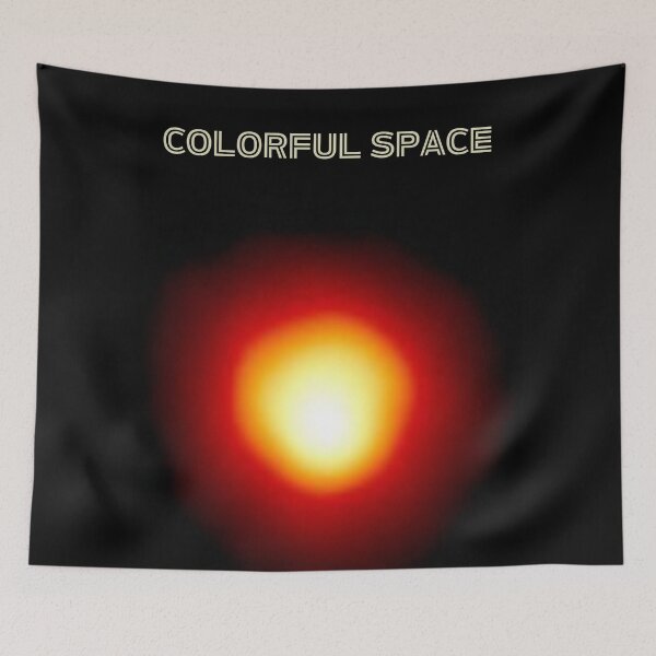 Item preview, Colorful Space – Vibrant Galaxy Art Series designed and sold by beddreams.