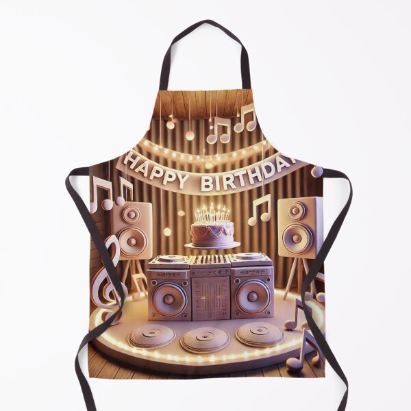 Item preview, DJ's Birthday Bash: Spinning the Best Beats designed and sold by MySheetMusicArt.