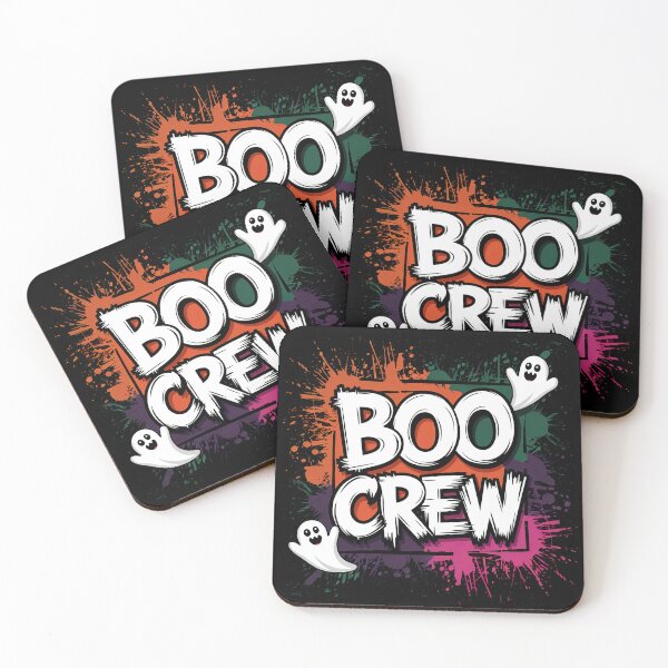 Item preview, Boo Crew Cute Ghost Halloween designed and sold by Metin Ozer.