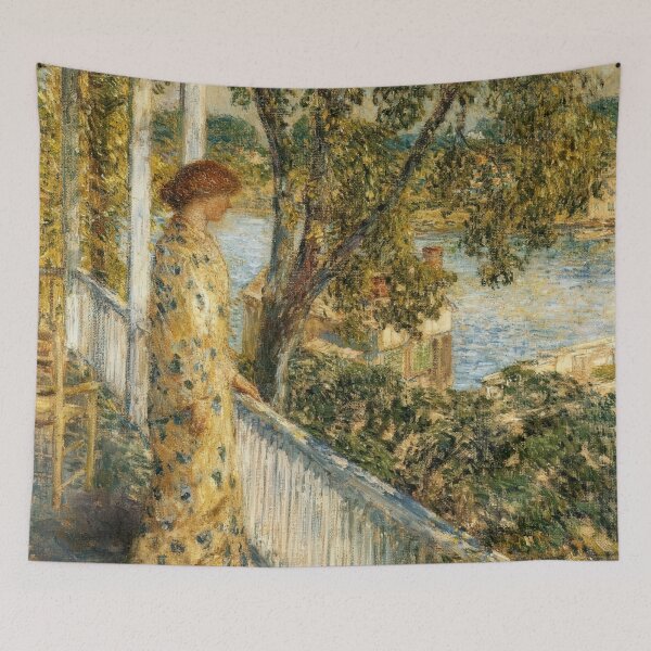 Item preview, childe hassam artist, childe hassam art, childe hassam artwork, childe hassam paintings, painter childe hassam, childe hassam prints designed and sold by rosa-reid.