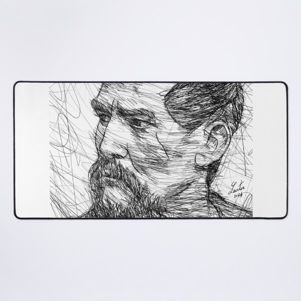 Item preview, RICHARD FRANCIS BURTON ink portrait .1 designed and sold by lautir.