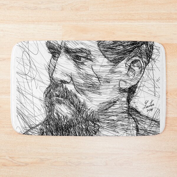 Item preview, RICHARD FRANCIS BURTON ink portrait .1 designed and sold by lautir.