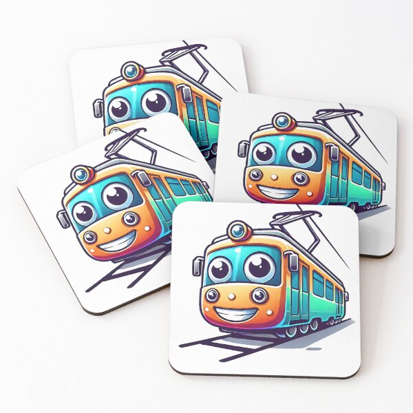 Item preview, Happy tram on his way designed and sold by NebulaLabs.
