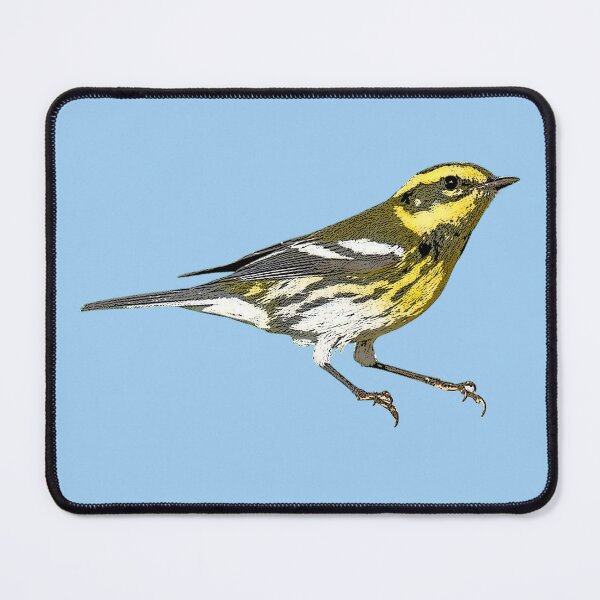Item preview, Townsend's Warbler Color Design designed and sold by designsasstultd.