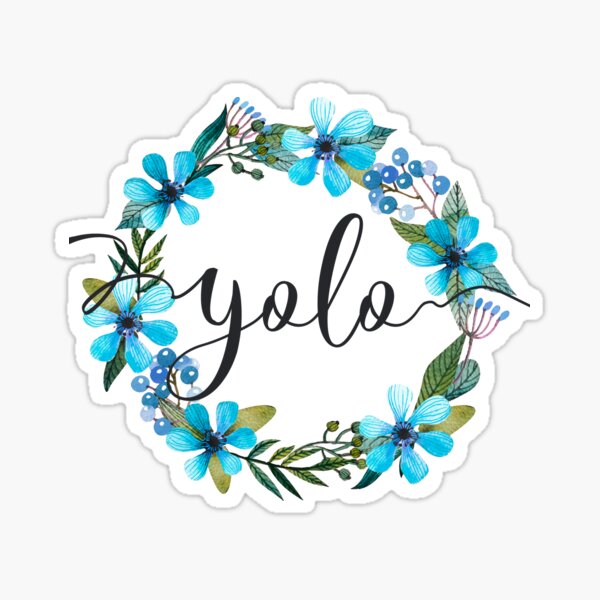 Yolo Sticker