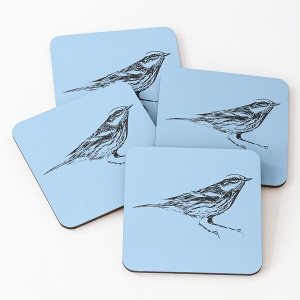 Item preview, Townsend's Warbler Black Design  designed and sold by designsasstultd.