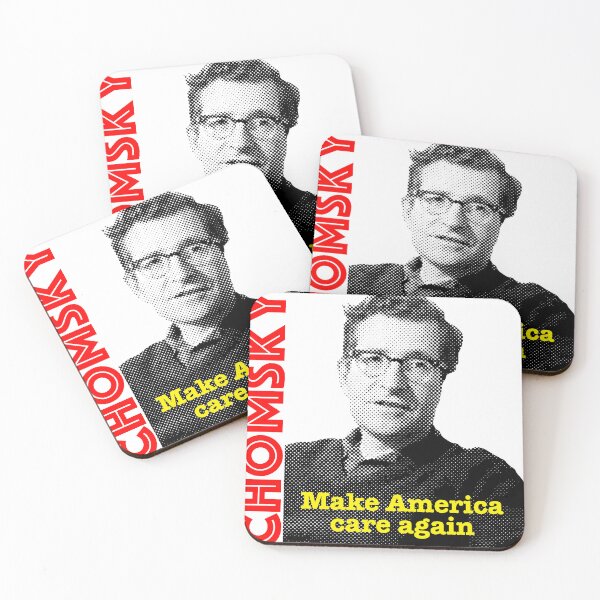 Item preview, Chomsky make america care again designed and sold by DJVYEATES.