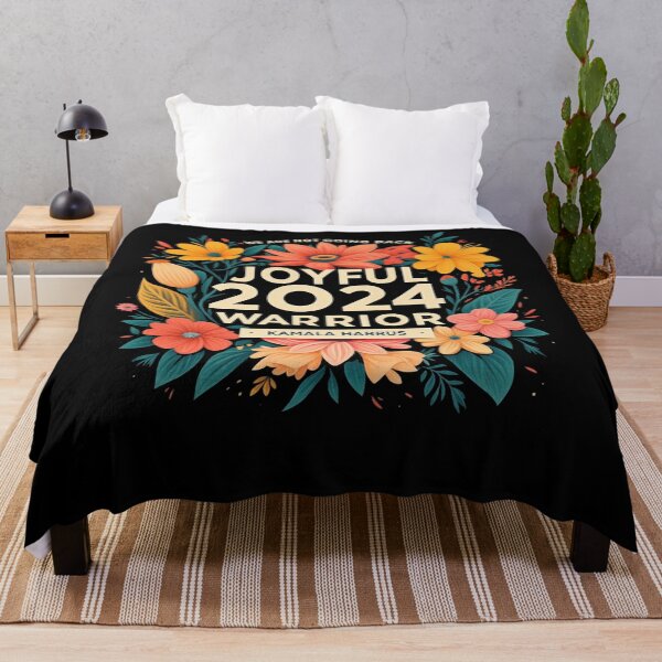 Item preview, Joyful Warrior Kamala Harris Waltz 2024 We're Not Going Back  designed and sold by studiopekepeke.