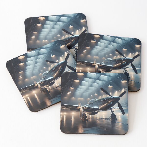 Artikelvorschau, P-51 Mustang im Hangar entworfen und verkauft von SkywardTreasure.