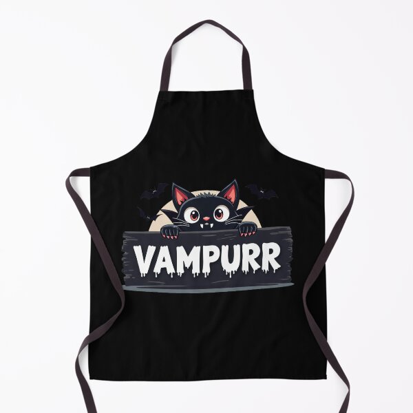 Aperçu de l'œuvre Vampurr Chat vampire mignon pour Halloween créée et vendue par Metin Ozer.