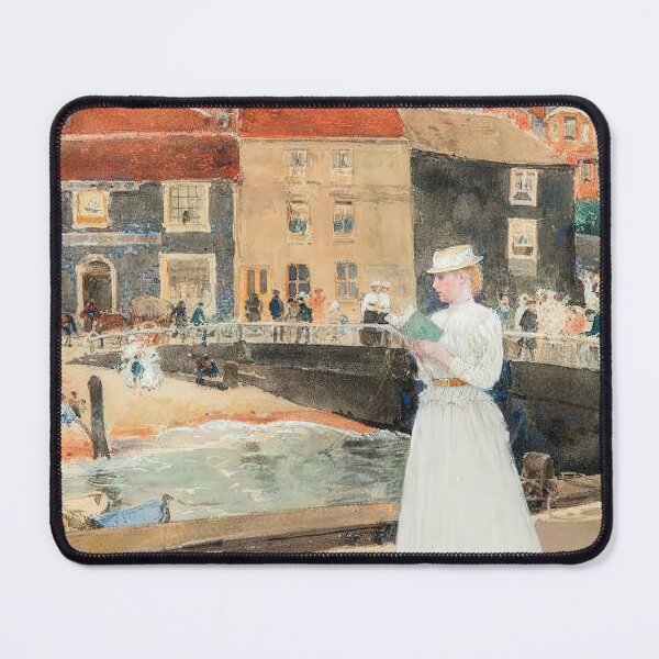 Item preview, childe hassam artist, childe hassam art, childe hassam artwork, childe hassam paintings, painter childe hassam, childe hassam prints designed and sold by rosa-reid.