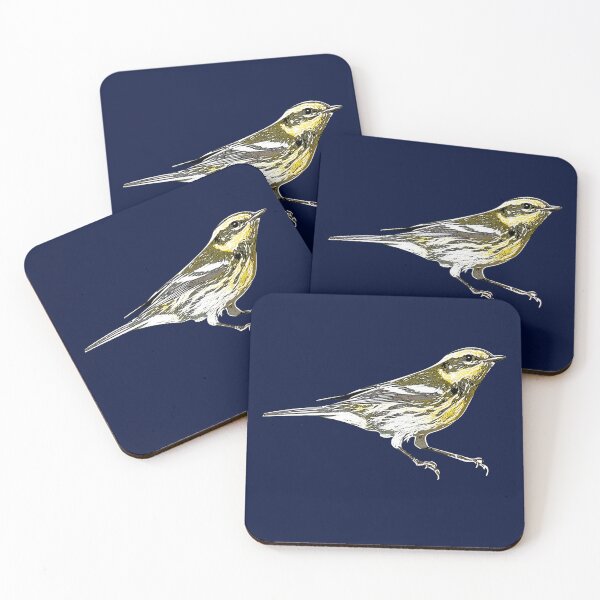 Item preview, Townsend's Warbler White Alternate Design  designed and sold by designsasstultd.