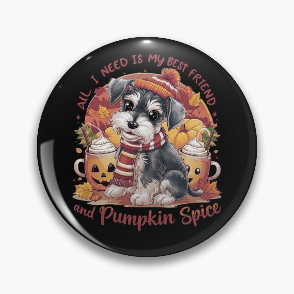 Item preview, Fall Pumpkin Spice Dog - Adorable Autumn Schnauzer Design designed and sold by love3617.