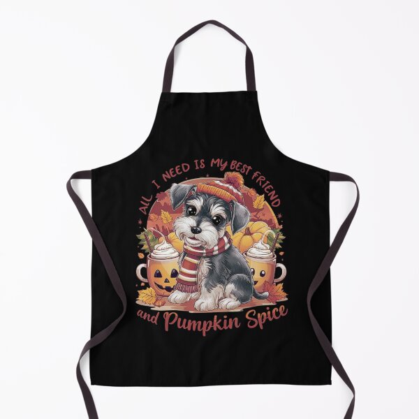 Item preview, Fall Pumpkin Spice Dog - Adorable Autumn Schnauzer Design designed and sold by love3617.