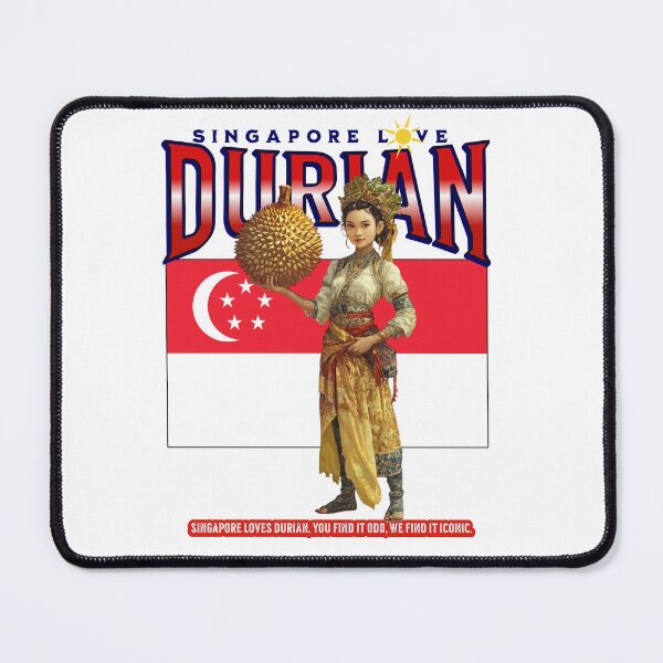 Item preview, Iconic Singapore Love for Durian designed and sold by DurianCraze.