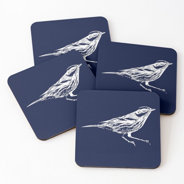 Item preview, Townsend's Warbler White Design  designed and sold by designsasstultd.