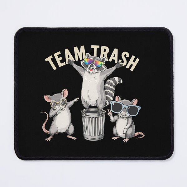 Item preview, Team Trash Raccoon and Rats designed and sold by Metin Ozer.