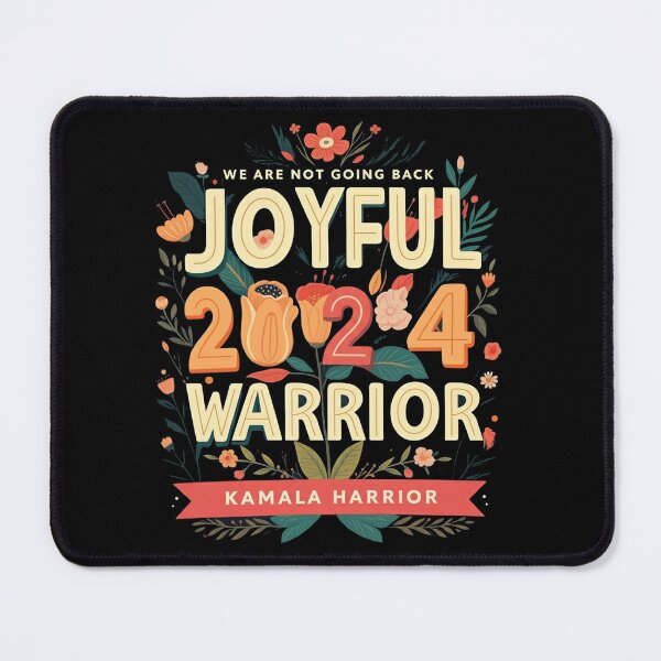 Item preview, Joyful Warrior Kamala Harris Waltz 2024 We're Not Going Back  designed and sold by studiopekepeke.