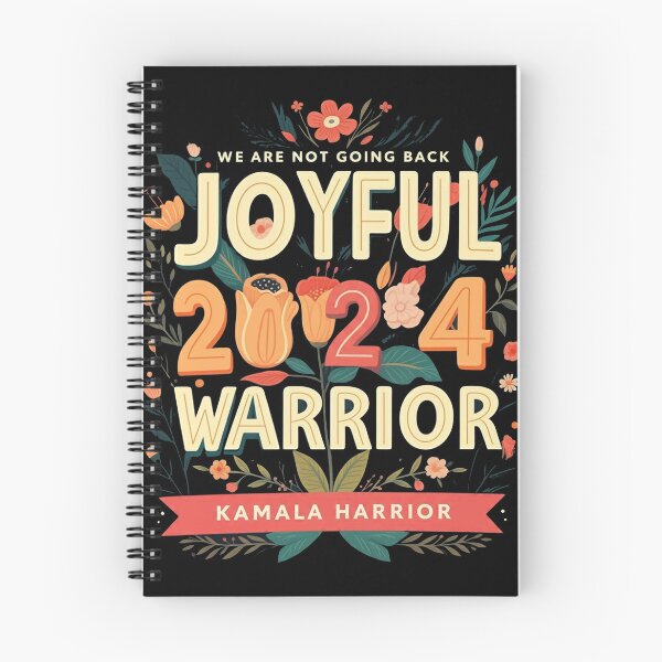 Item preview, Joyful Warrior Kamala Harris Waltz 2024 We're Not Going Back  designed and sold by studiopekepeke.