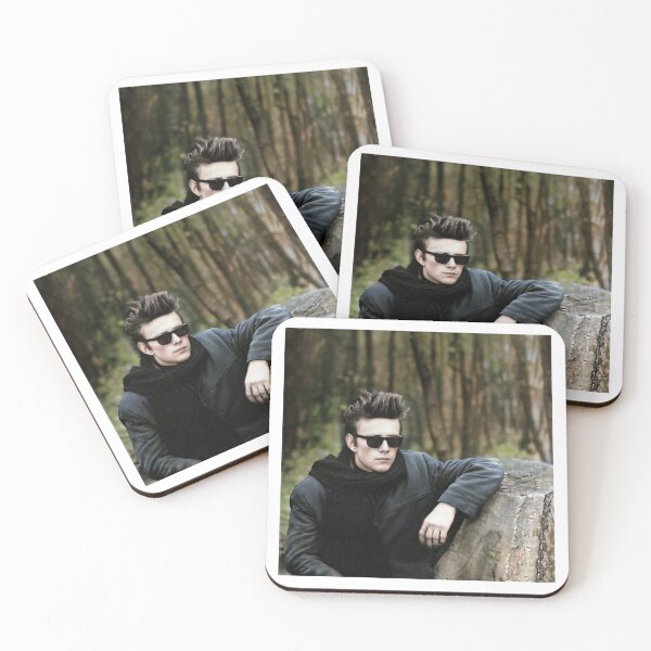 Item preview, Stuart Stutcliffe in the woods - Remastered and in color - Photo taken by Astrid Kirchherr designed and sold by DTDStudios.