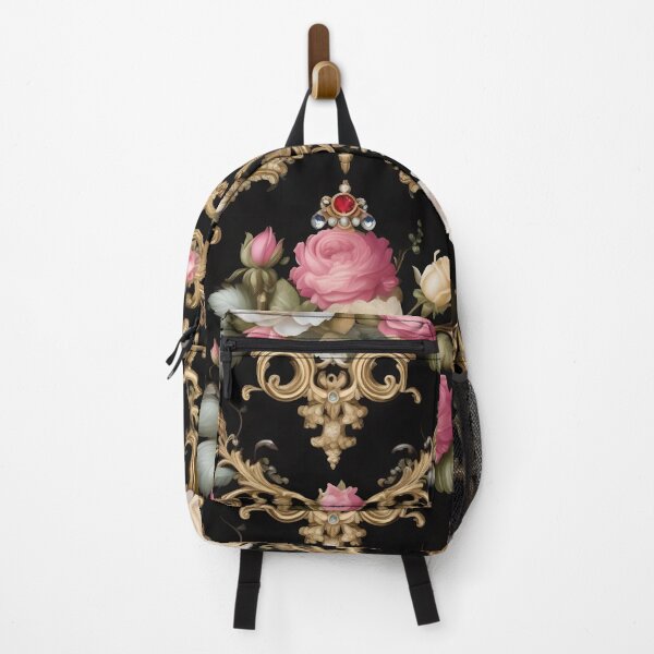 Item preview, Roses, Jewels, Black & Gold Rococo designed and sold by DesignsByPrnces.