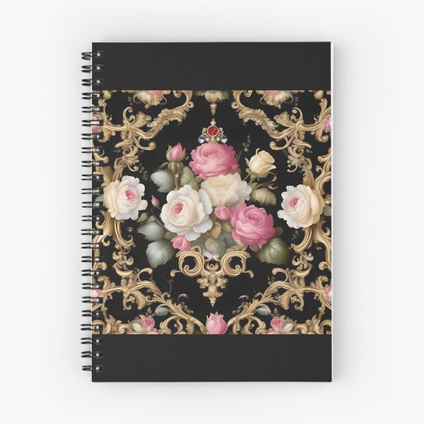 Item preview, Roses, Jewels, Black & Gold Rococo designed and sold by DesignsByPrnces.