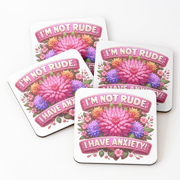 Item preview, Mental Health Awareness!! "I'm Not Rude,I Have Anxiety!! stickers and more designed and sold by CRandRRstickers.