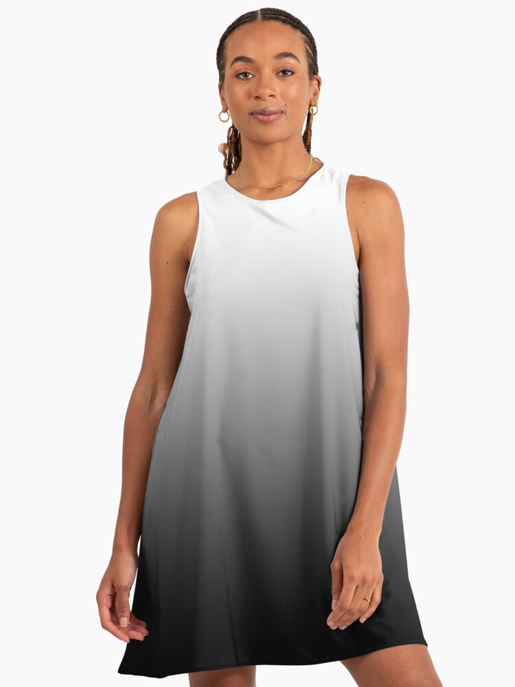 ombre black and white dress Montage by Mon Cheri - 119958 Ombre Lace Trumpet Dress 6 / Champagne Ombre