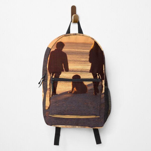 Item preview, sunset. couple and a dog designed and sold by Tereza Pilar Art.
