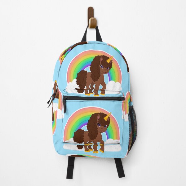 Item preview, Cute Afro Unicorn With Rainbow designed and sold by Shakira Rivers.