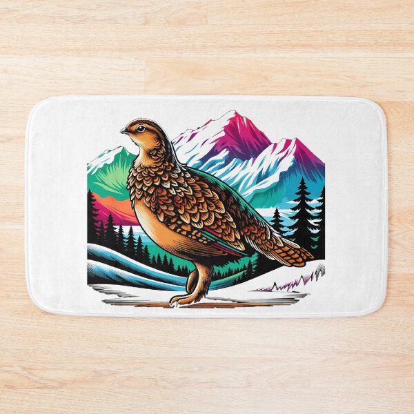 Item preview, Austrian snow chicken (Ptarmigan) Hiking and Camping designed and sold by nodij.