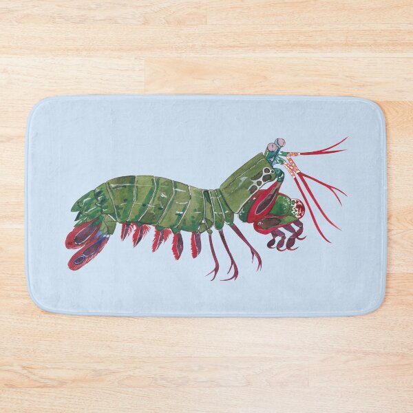 Item preview, PEACOCK MANTIS SHRIMP-Odontodactylus scyllarus designed and sold by BEATRIZ ABAITUA.