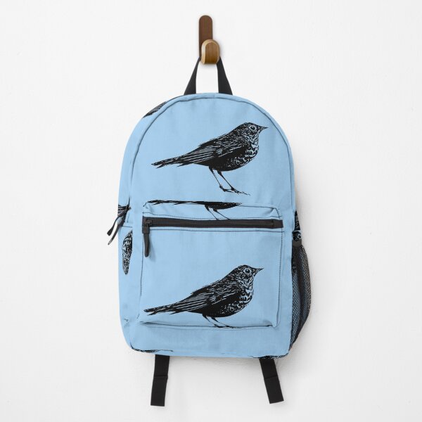 Item preview, Swainson's Thrush Black Design designed and sold by designsasstultd.