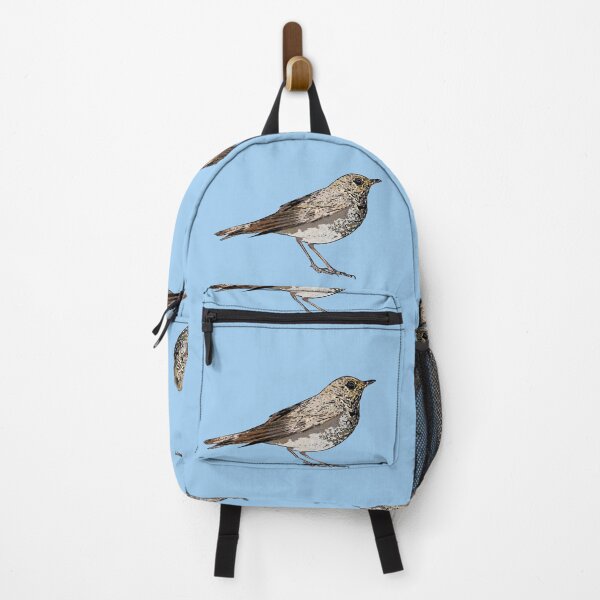 Item preview, Swainson's Thrush Black Alternate Design designed and sold by designsasstultd.