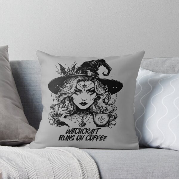 Item preview, witchcraft runs on coffee designed and sold by MariPon.