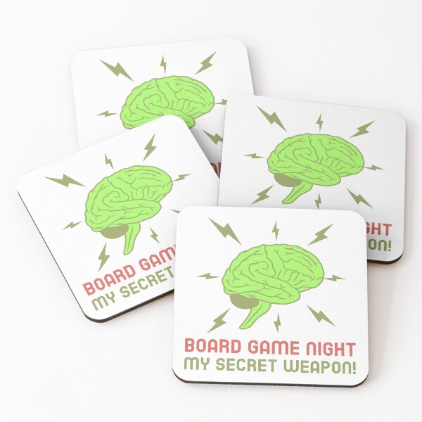 Item preview, Board Game Night: My Secret Weapon designed and sold by LettsMerchntees.
