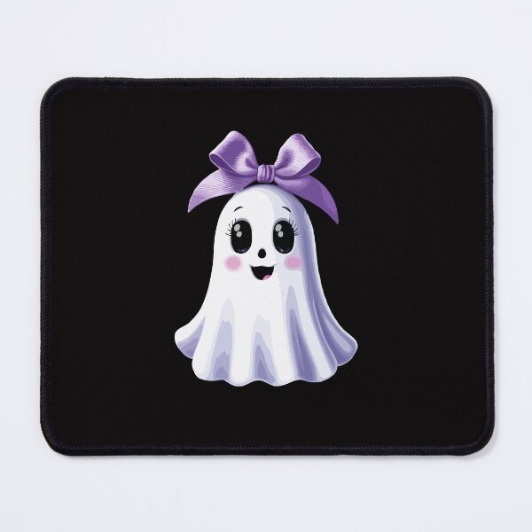 Item preview, Ghost with Purple Bow Mystery - Spooky Haunted Girl  designed and sold by AxelBrook.