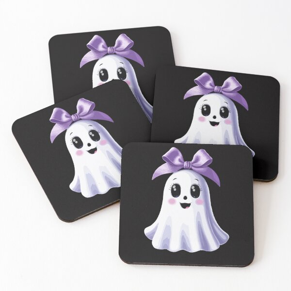 Item preview, Ghost with Purple Bow Mystery - Spooky Haunted Girl  designed and sold by AxelBrook.