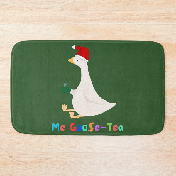 Item preview, Me Goose Tea Mug - Adorable Goose in Santa Hat Sipping Tea | Perfect for Holiday Mornings designed and sold by CHOKCHAIVONGDEE.