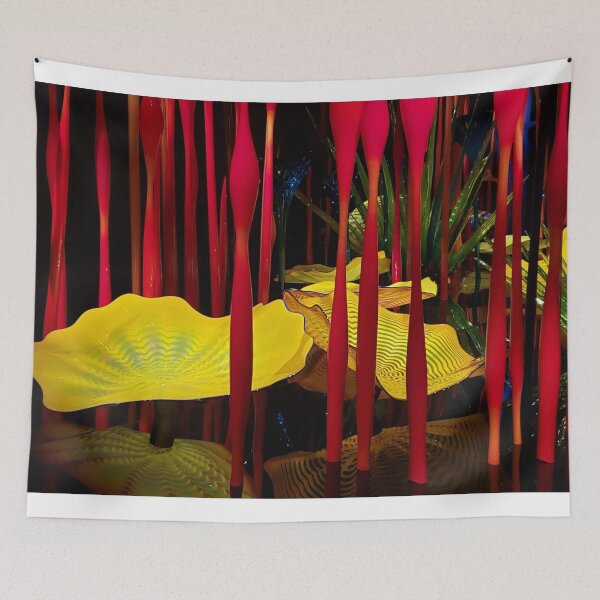 Item preview, Ruby red and Yellow Fiori designed and sold by Alla Gill.