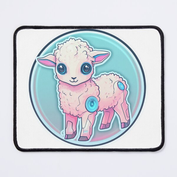 Item preview, Cute lamb // little lamb // flowers // majestic // lamb poster // baby lamb designed and sold by SMARTKIT DESIGNAGENCY.